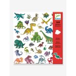 160 stickers dinosaures vert