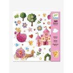 160 stickers princesse marguerite multicolore