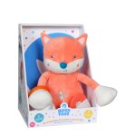 Ma 1�re peluche d'activit�s - renard - 25 cm orange