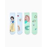 2 chaussettes antid�rapantes � imprim� princesses multicolore