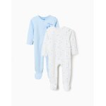 2 grenouill�res en coton avec mickey multicolore