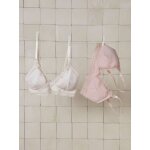 2 soutiens - gorge d'allaitement sans armatures rose poudr�