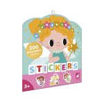 200 stickers en planches - les fes multicolore