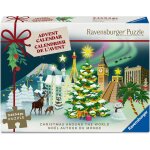 24 puzzles de 54 pices - calendrier de l'avent nol autour du monde blanc