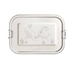 3 bo�tes � gouter inox kiddy 500 ml baleines multi - coloured