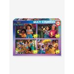 4 puzzles progressifs disney encanto - 50 / 150 - multicolore
