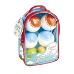 6 boules de p�tanque vintage blanc