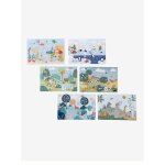 6 puzzles magntiques volutifs 20  30 pices multicolore