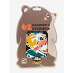 62 gommettes animaux - for�t