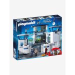 6919 commissariat de police avec prison playmobil bleu