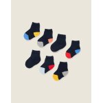 7 paires de socquettes bleu foncé 7 paires de socquettes bleu foncé