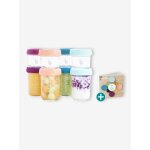 8 babybols verre multiset 4 x 100 ml + 4 x 220 ml multicolore