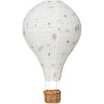 Abat - jour montgolfi�re dreamland (42 x 25 cm) blanc, marron, bleu