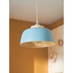 Abat - jour pour suspension bambou vert