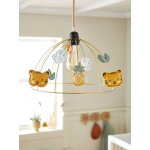 Abat - jour pour suspension cage dorée hanoï gold Abat - jour pour suspension cage dorée hanoï gold