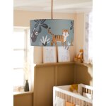 Abat - jour pour suspension jungle vert