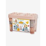 Abrick baril de briques ferme 55 pces multicolore