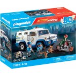 Action heroes fourgon blind avec convoyeurs de fonds 71597 multicolore
