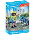 Action heroes policier cycliste et borne de recharge Électrique 71732 multicolore Action heroes policier cycliste et borne de recharge Électrique 71732 multicolore