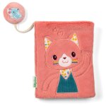 Album photo rose, bleu, jaune