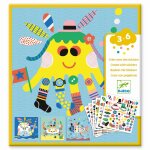 Cr�er des animaux marins avec des stickers multicolore