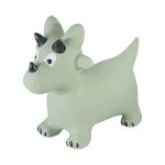 Animal sauteur gonflable pistache - dino