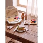Appareil gaufres croque - monsieur en bois fsc� �cru