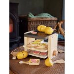 Appareil  raclettes en bois fsc multicolore