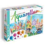 Aquarellum capitales blanc
