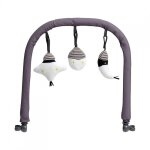 Arche de jeux avec jouets amovibles up&down gris