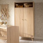 Armoire 2 portes et 1 niche - access marron