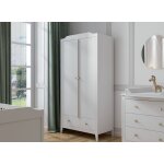 Armoire 2 portes 1 tiroir h�ritage blanc