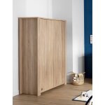 Armoire 2 portes - antonin marron