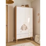 Armoire 2 portes moonlight blanc Armoire 2 portes moonlight blanc