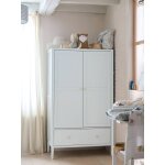 Armoire 2 portes parisienne vert de gris Armoire 2 portes parisienne vert de gris