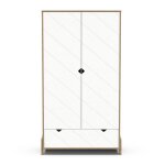 Armoire albizia blanc
