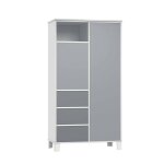Armoire bora gris clair