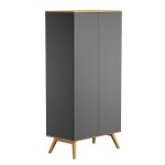 Armoire nature gris