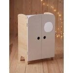 Armoire poupon en bois fsc� blanc