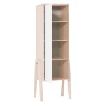Armoire spot dcor bois acacia et blanc