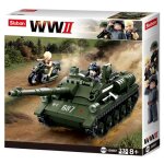 Army wwii - char d'assaut alli� vert