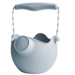 Arrosoir de plage en silicone souple bleu gris