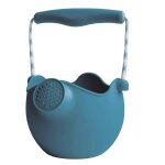 Arrosoir de plage en silicone souple bleu petrole bleu
