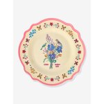 Assiette nathalie l�t� enfant rice neon pink rose fluo