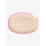 Assiette rectangulaire favorite hearts enfant petit mod�le rice red kiss rose