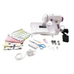 L atelier de couture - machine  coudre lumineuse blanc
