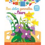 Mon atelier gommettes les fleurs blanc