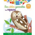 Mon atelier gommettes les rapaces blanc