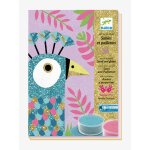 Atelier sables color�s eblouissants oiseaux multicolore