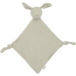 Attache sucette bunny ears en coton vert
